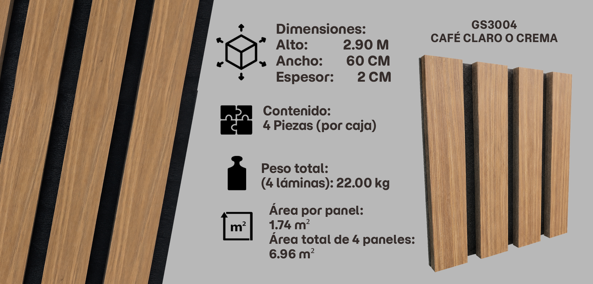 GS3004 — Café Claro / Crema