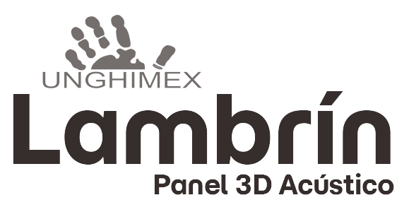 Lambrín Panel 3D Acústico